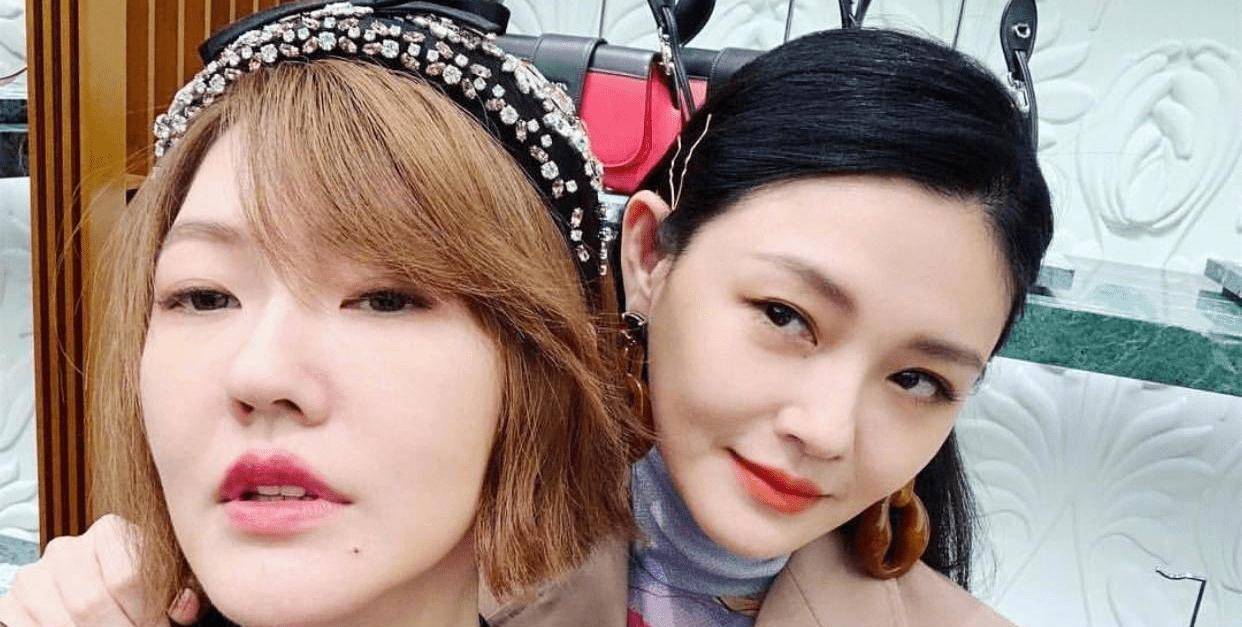 小s晒照似足大s获赞像18岁,转眼却被扒"秃头危机"_节目_话题_蔡依林