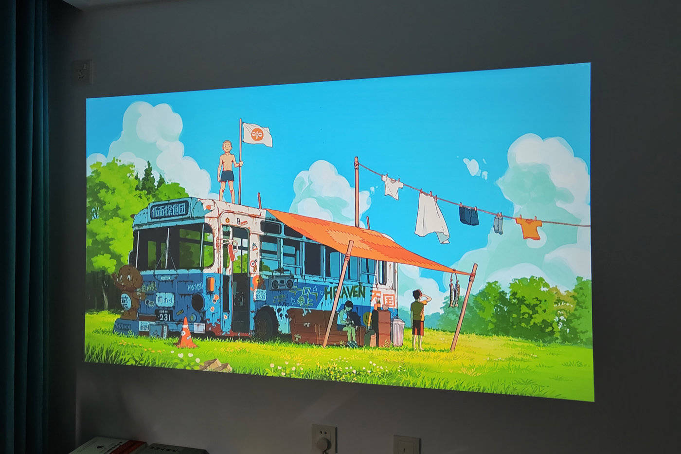 双倍亮度+JBL原装音响,表现到底如何?极米子品牌快乐星球O3投影深度评测