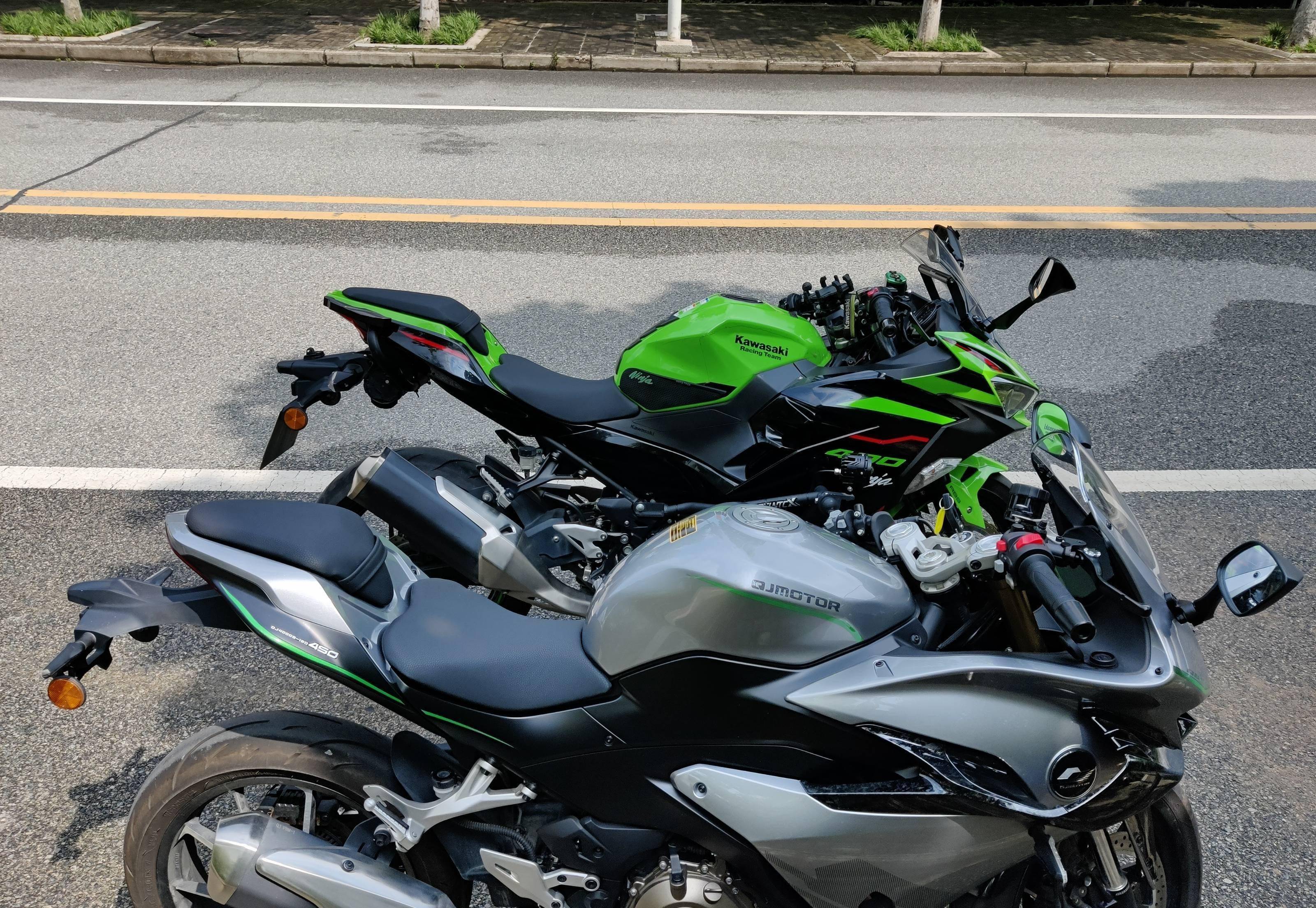 钱江站起来了,中国摩托车耐力赛,qj赛450吊打川崎忍者400_配置_品牌