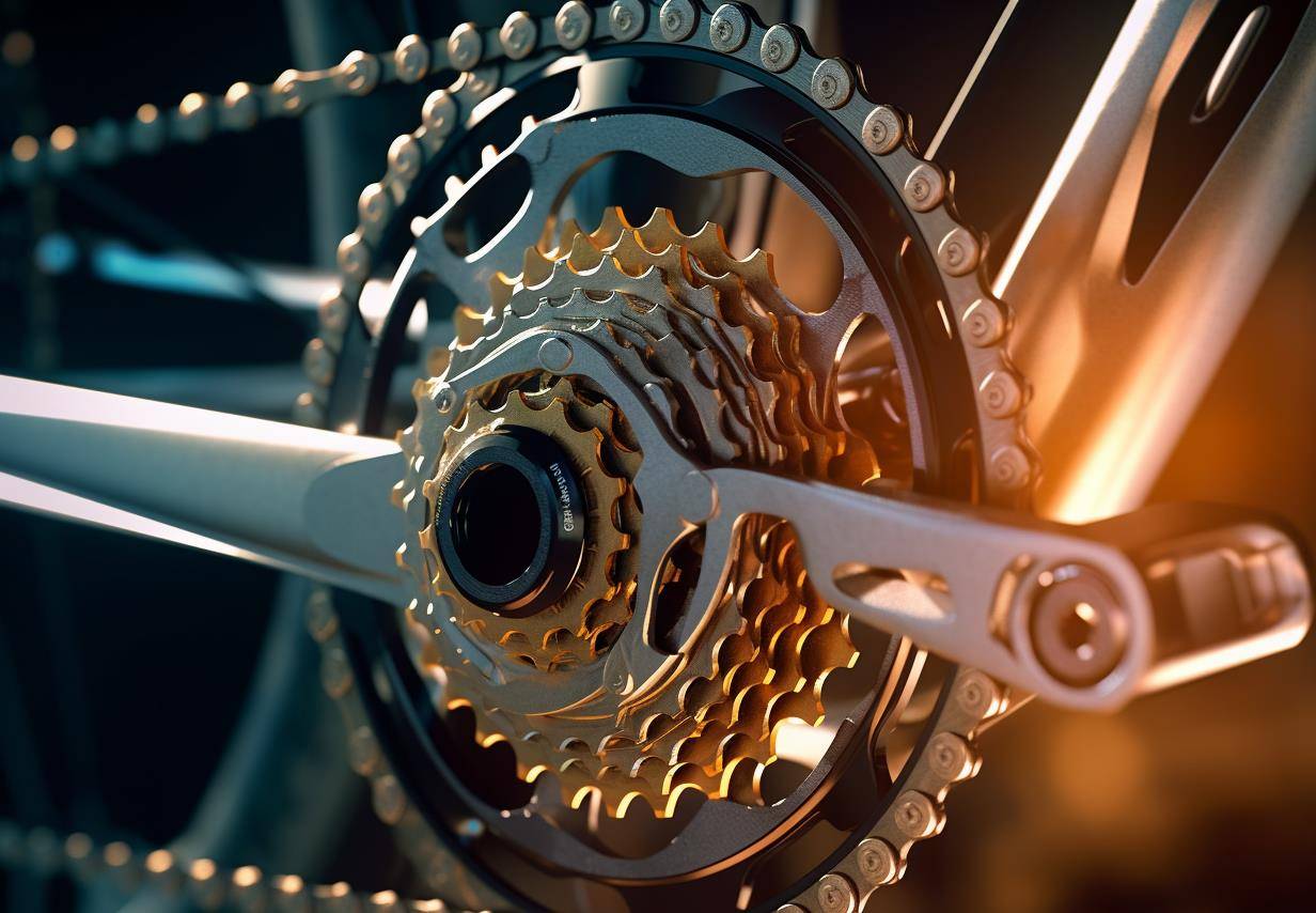 变速器的种类自行车变速器是一种可以改变自行车传动比例的设备,它