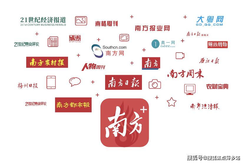 着力打造新型主流媒体集团,建设全媒体传播体系,形成了以"一报(南方