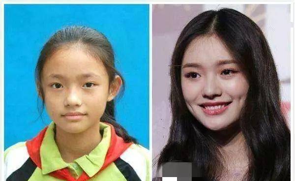 的一颗黑痣还真的看不出来是杨丞琳,可爱教主小时候长得一点都不甜
