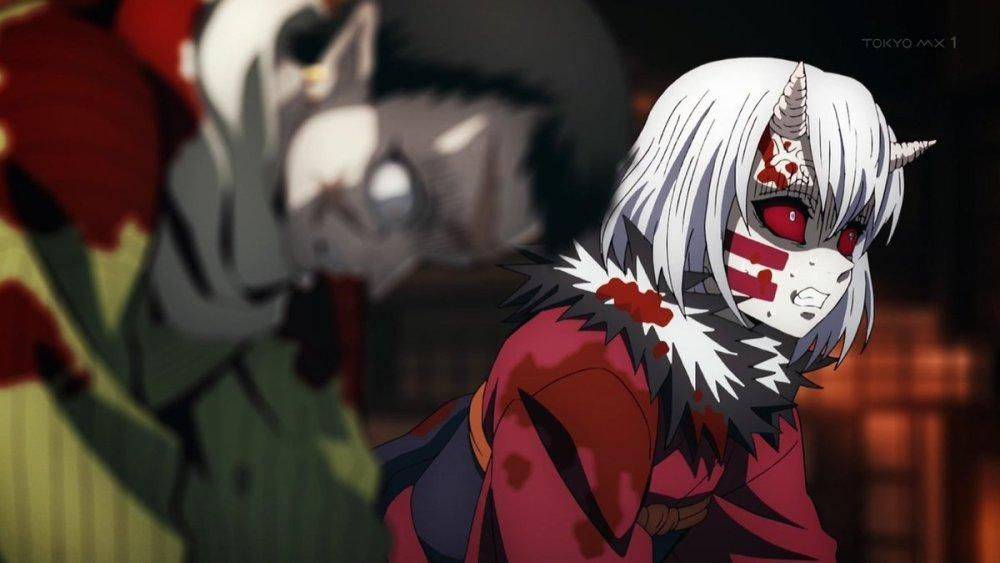 那田蜘蛛山战役中,水柱富冈义勇杀了下弦之伍累.