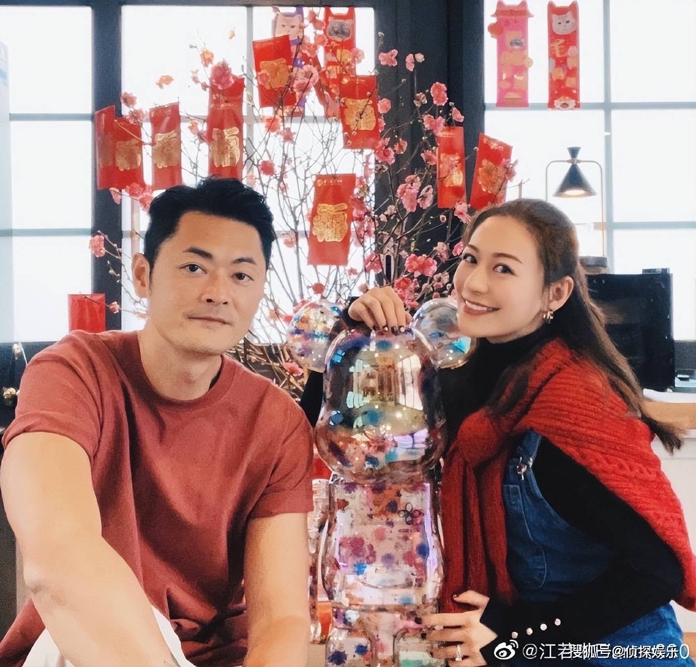 曹云金前任江若琳官宣生子,一家三口首同框,宝贝正脸曝光像妈妈_儿子