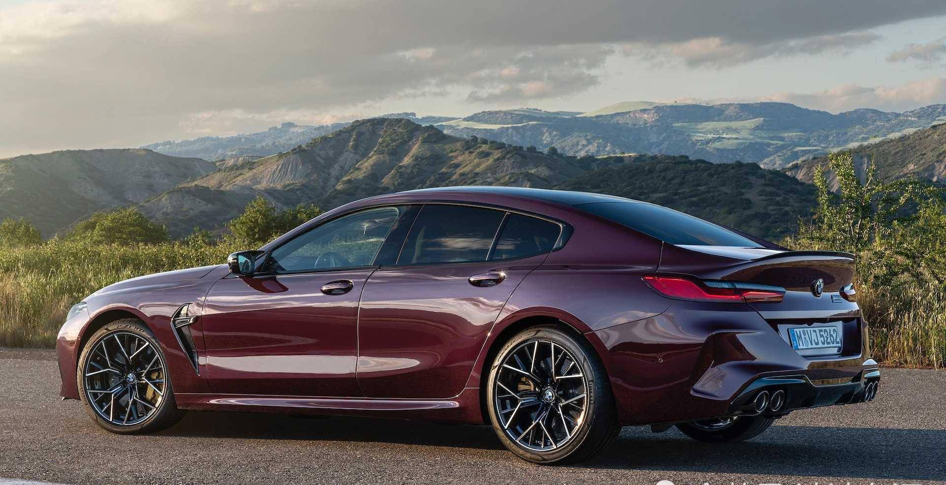 宝马m8四门版官图发布,外观有性能感并且运动,5座设计很实用_搜狐汽车