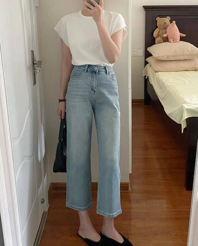 穿这3条七分裤搭配鞋子,舒适又时髦