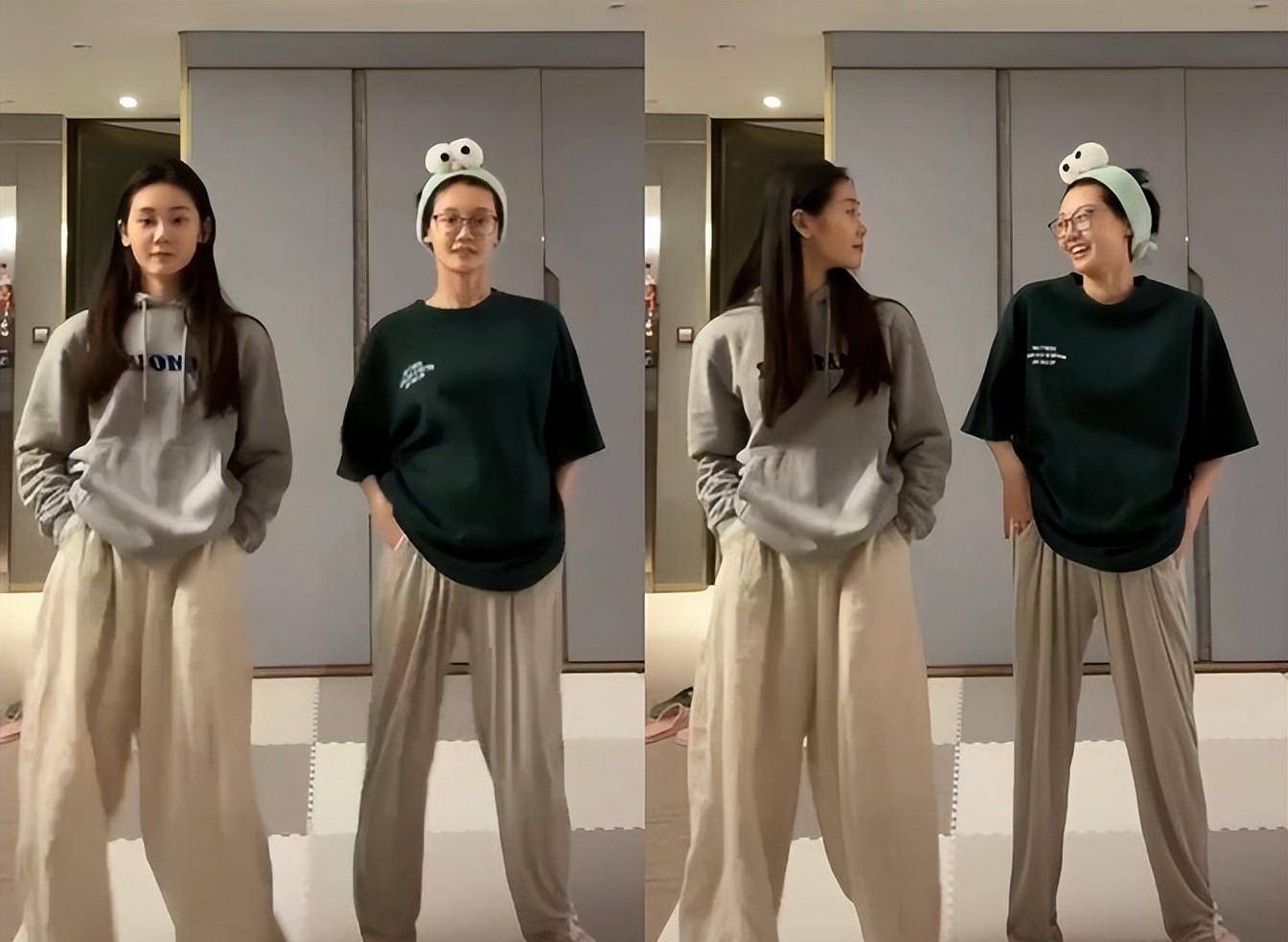 苗苗真是个狠人!大孕肚穿t恤和裤子跳舞,扭腰摆臀完全_款式_时尚_优点