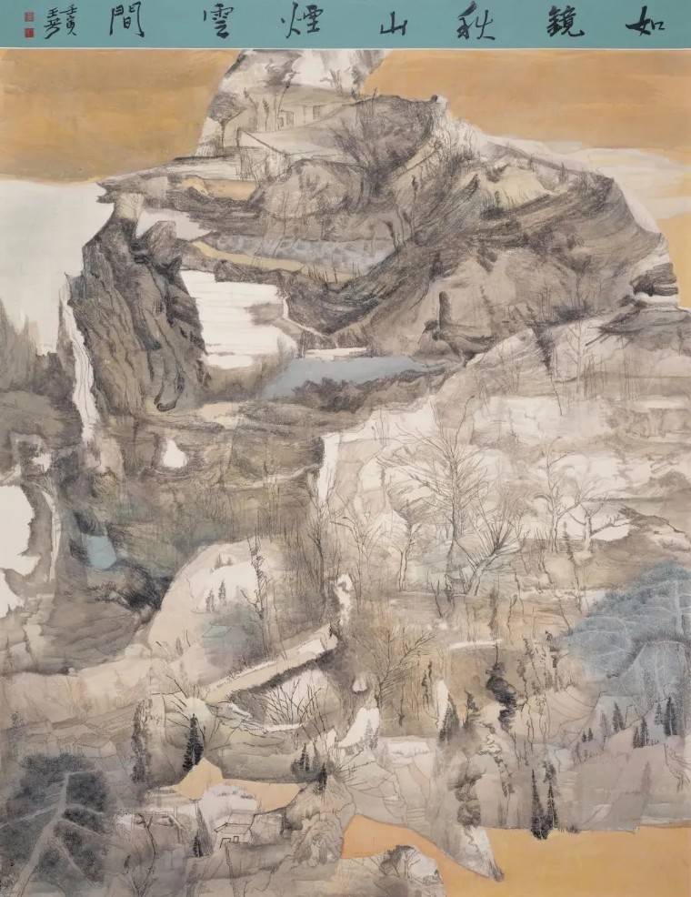 唐光益|莽山松壑 235cm×128cm孙卓贞|春晖 218cm×108cm孙文韬|家山