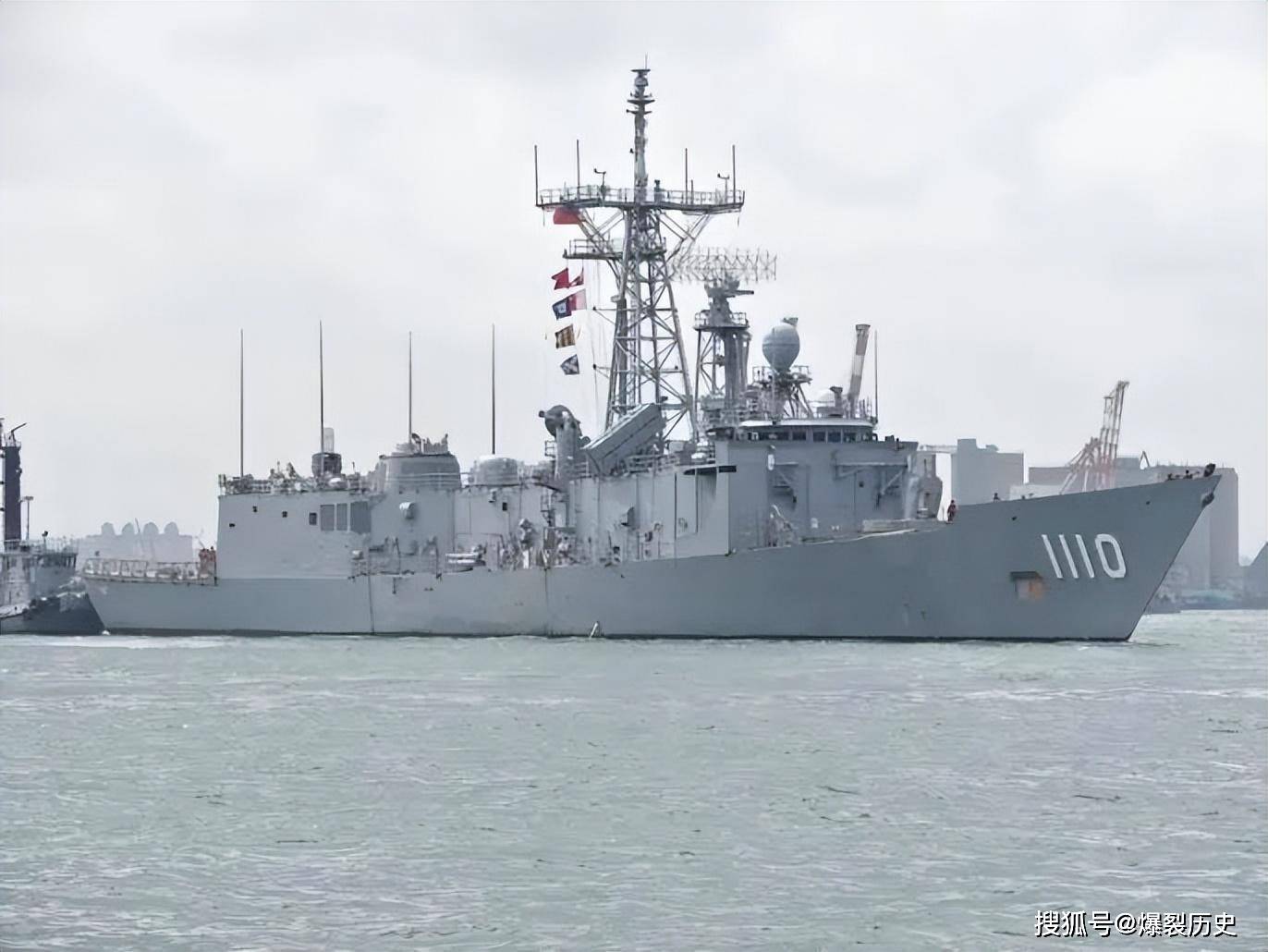 台湾省海军现役主力舰艇,都是精品,主打一个经典怀旧_基隆_济阳_雷达
