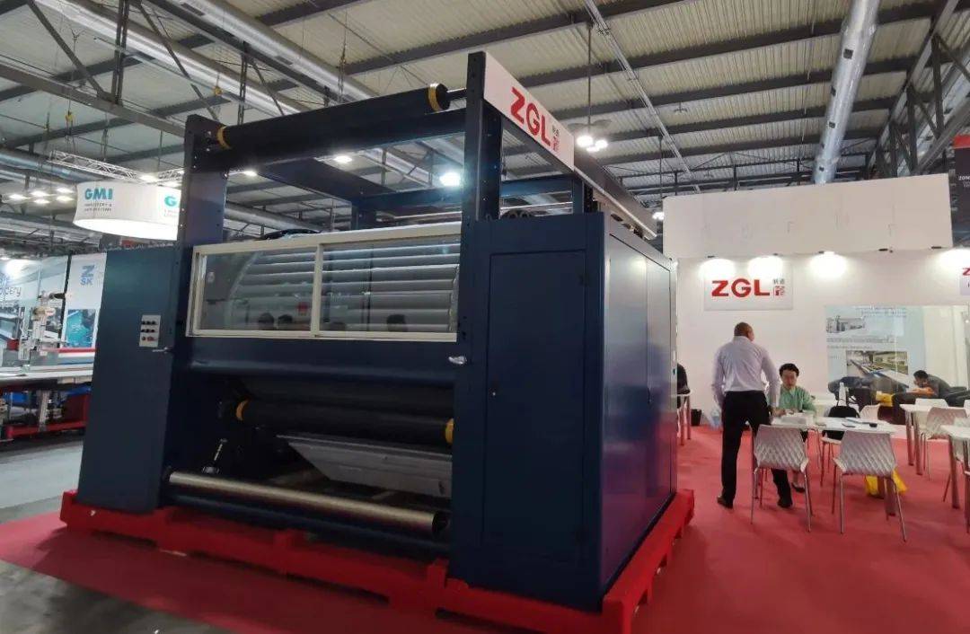 itma2023上,江苏鹰游纺机公司数智赋能mb331c系列起毛机广受关注_企业