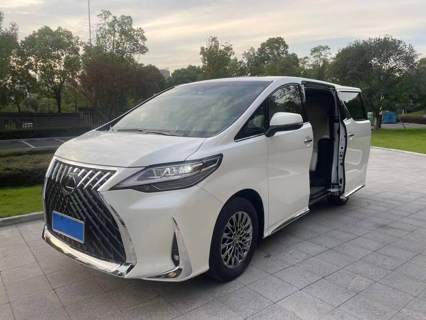 稀有白色搭配,中规雷克萨斯lm300h 四座_搜狐汽车_搜狐网