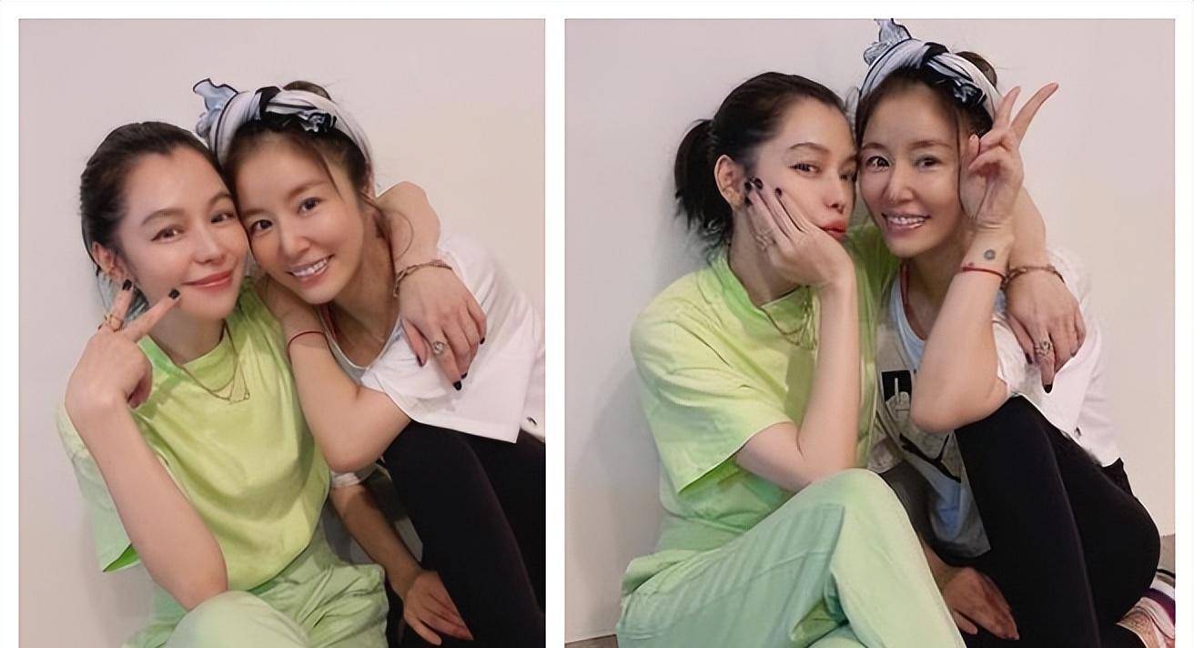 林志颖林心如贴身同框,陈若仪显小心机,晒原图曝林心如现状_肤色_生活