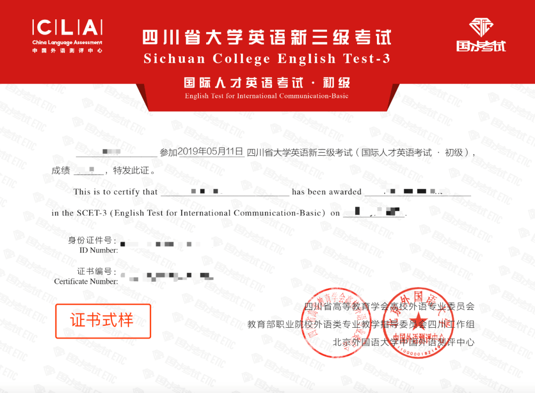 四川省大學英語新三級證書普通話證書教師資格證護士資格證專項職業