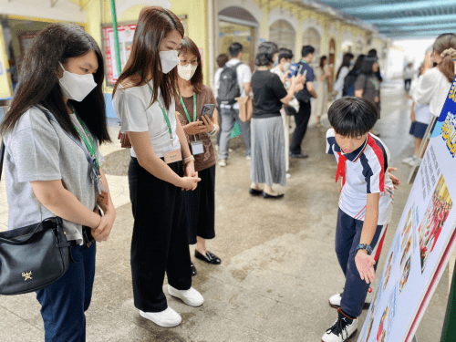 澳门圣若瑟教区中学第五校与广州思源学校开展合作交流活动_教育_进行