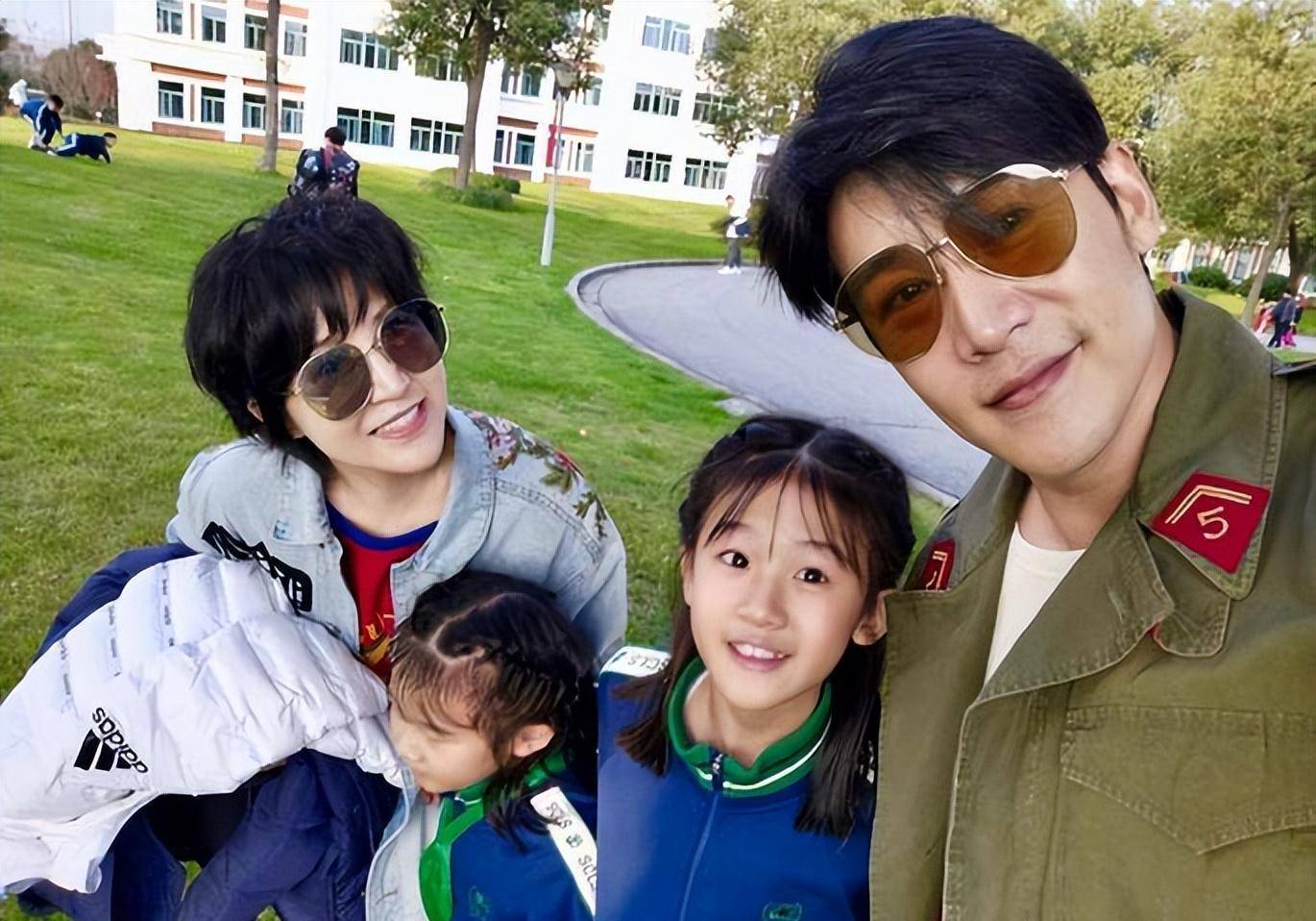 陆毅俩女儿晒变装秀颜值惊艳!