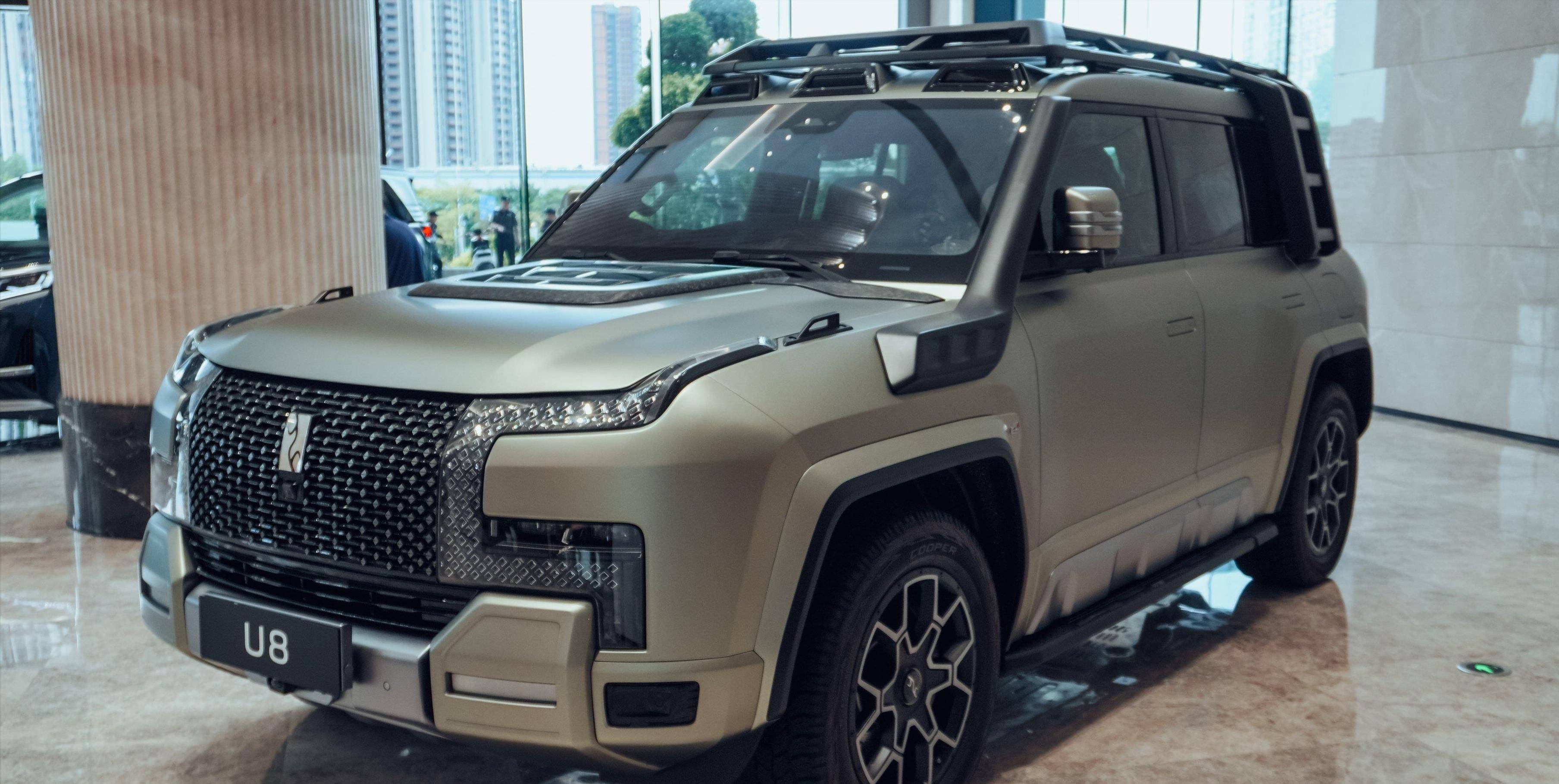 比亚迪子品牌纯电动豪华suv-仰望u8,预售110万元人民币!