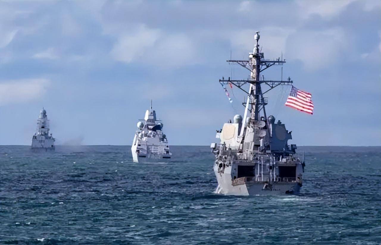 美国在南海又出新招,拉着日本和菲律宾在南海巡逻,都是白费力气_海军