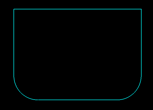 cad圆角如何恢复成直角_操作_半经_命令行