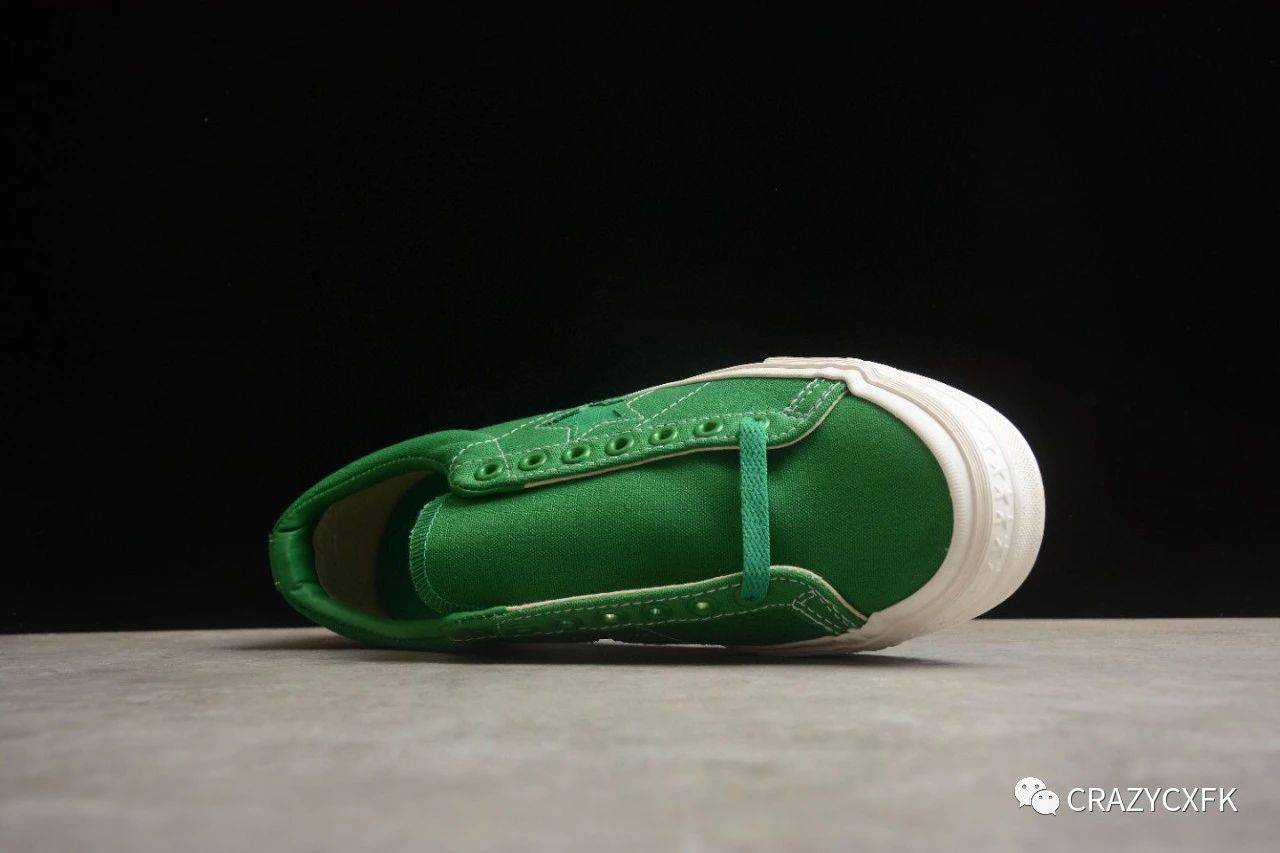 匡威converse cons one star j vtg canvas 日版绿色防滑低帮帆布鞋