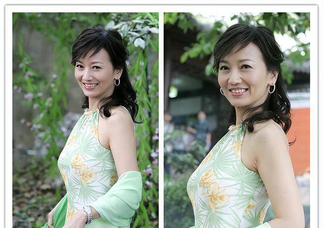 赵雅芝还是很适合绿色的裙子,优雅又年轻,猜不出真实年纪