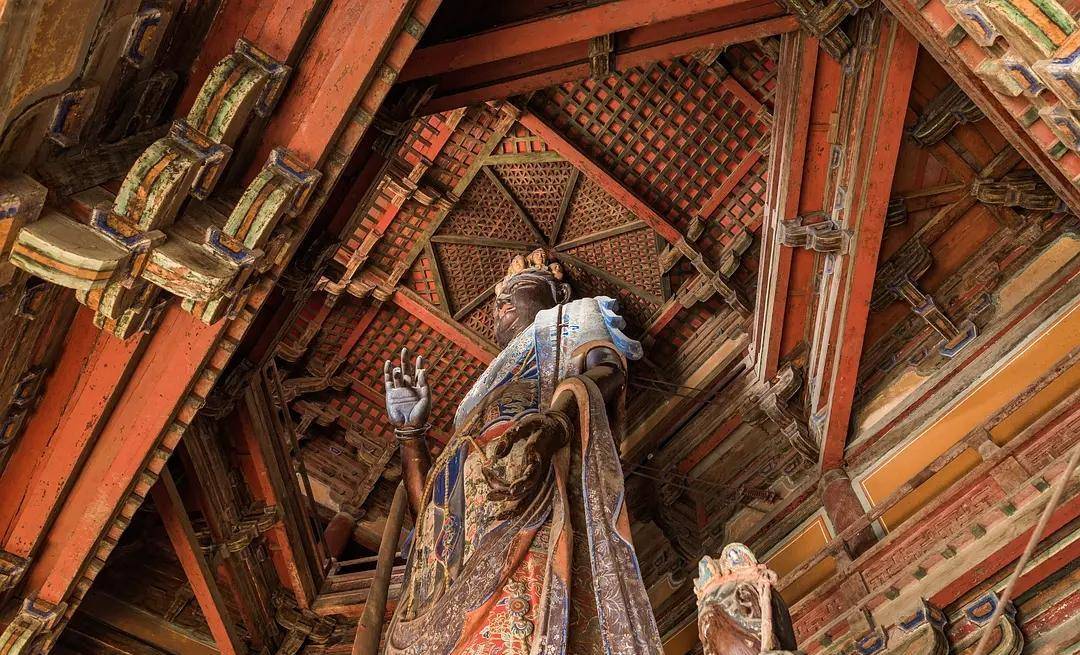 重走梁林路独乐寺,始建于唐,因安禄山而得名,已有千年历史_梁思成