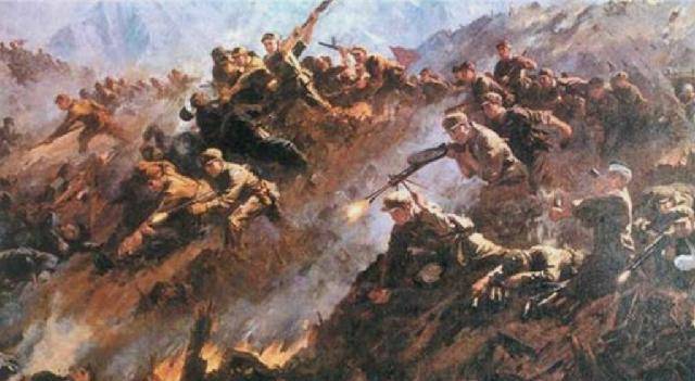 邱少云烈火中牺牲,我军一个排肉搏中覆没,美军排长被打得快崩溃_高地