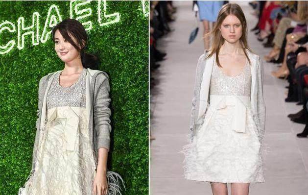 《欢乐颂》的关雎尔摘下眼镜美得人不敢认!大长腿秒杀杨幂!