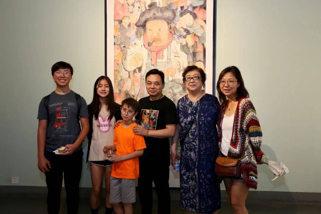 追踪溯源——李旺水墨作品展在天津润松美术馆开展_展览_柴博_嘉宾