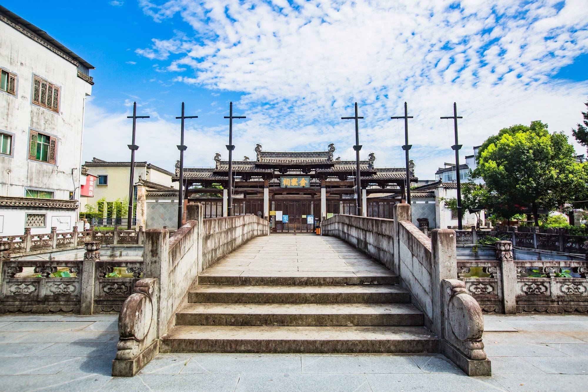 安徽黄山有一座金紫祠,有"皖南小故宫"的美誉,充满了传奇色彩_徽州区