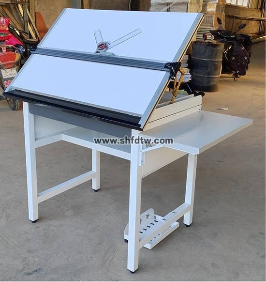 tww-qg05磁面导轨绘图桌 工程制图桌椅天威教学 实验设备台 学生教育