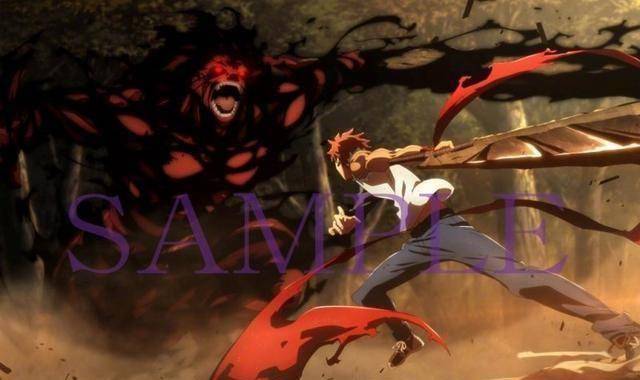 最后是士郎解开了红布后和黑海无力的对决,直接投影出了射杀百头和海