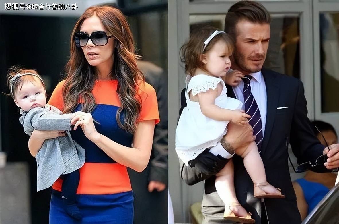 维多利亚·贝克汉姆与老公度假,露出性感锁骨,贝克汉姆为其撑伞_照片