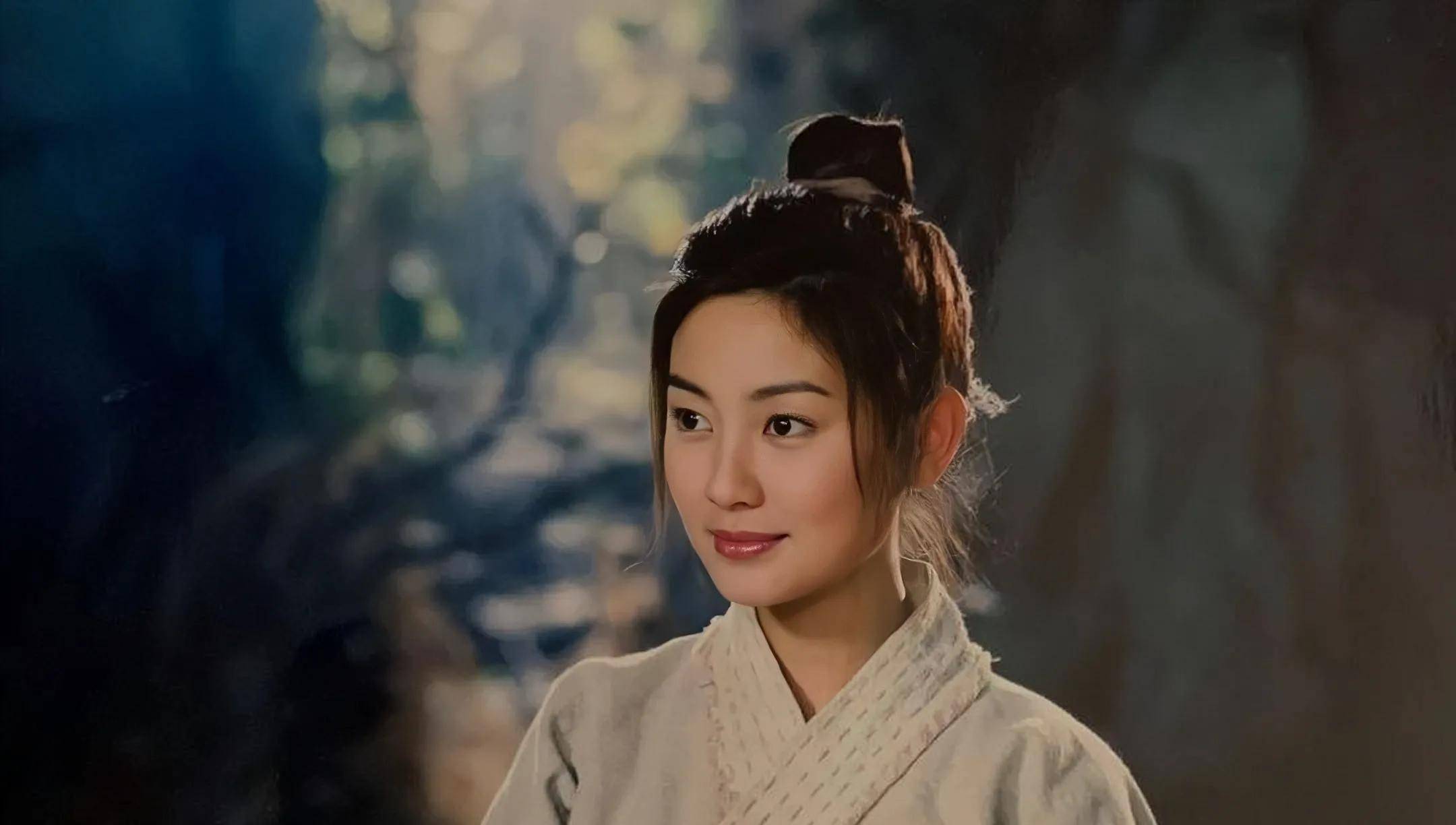 苏有朋版本《倚天屠龙记》,最美的还是黄衫女_贾静雯_张无忌_美人