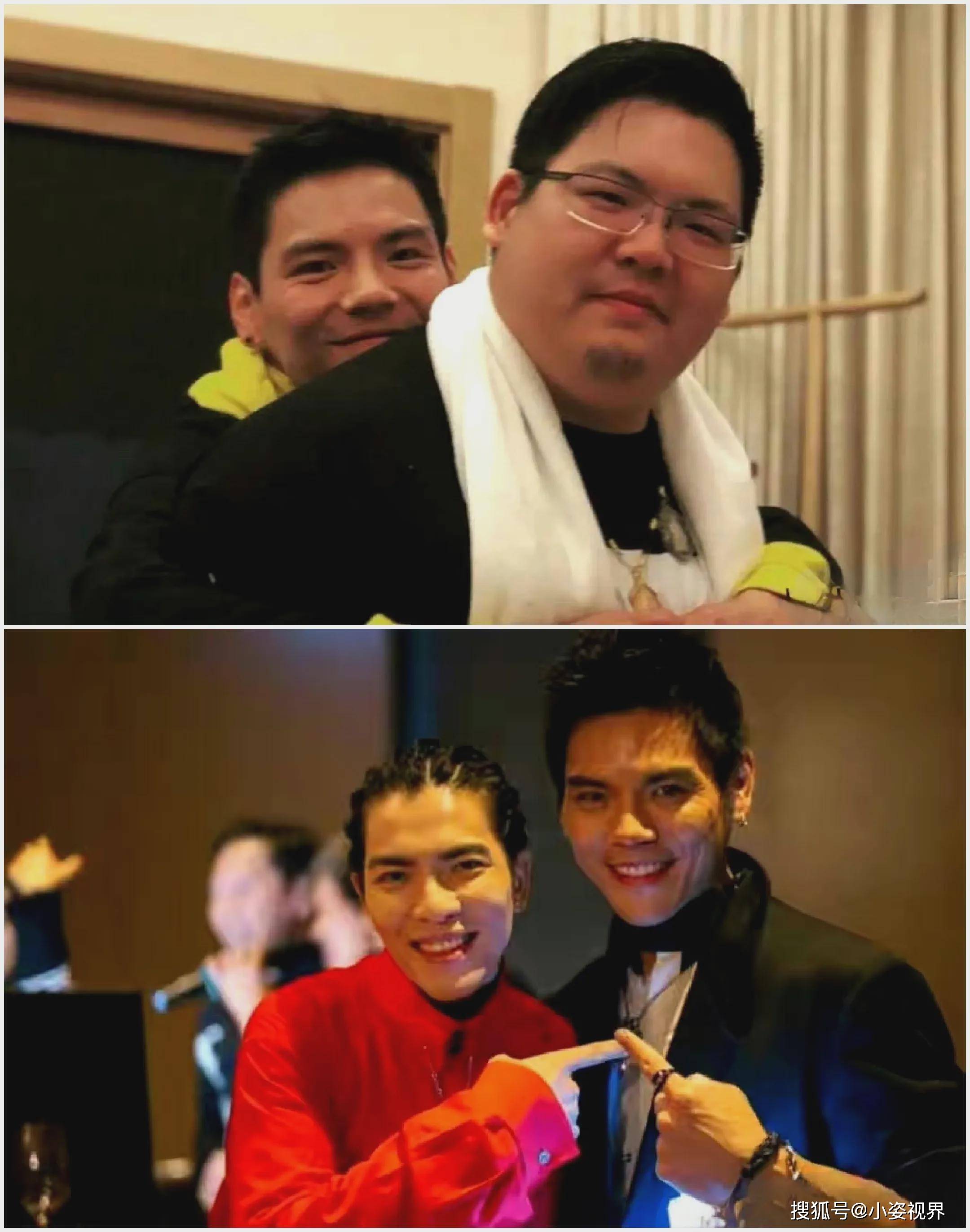 据说她第一次见萧敬腾的时候,还误以为萧敬腾是向华强的私生子,缘分就