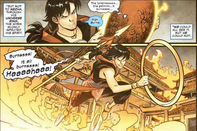 打死也没想到,漫威原著设定下的"十环"竟然和哪吒乾坤圈有关!