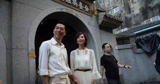 林志玲婚礼前祭祖彩排,场面壮观安保十分森严_老公_因为_吴氏宗祠
