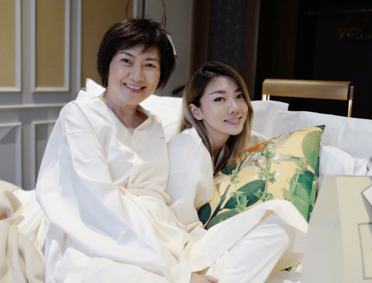 程晓玥结婚生女以来,晒老公和晒娃都非常大方,总会