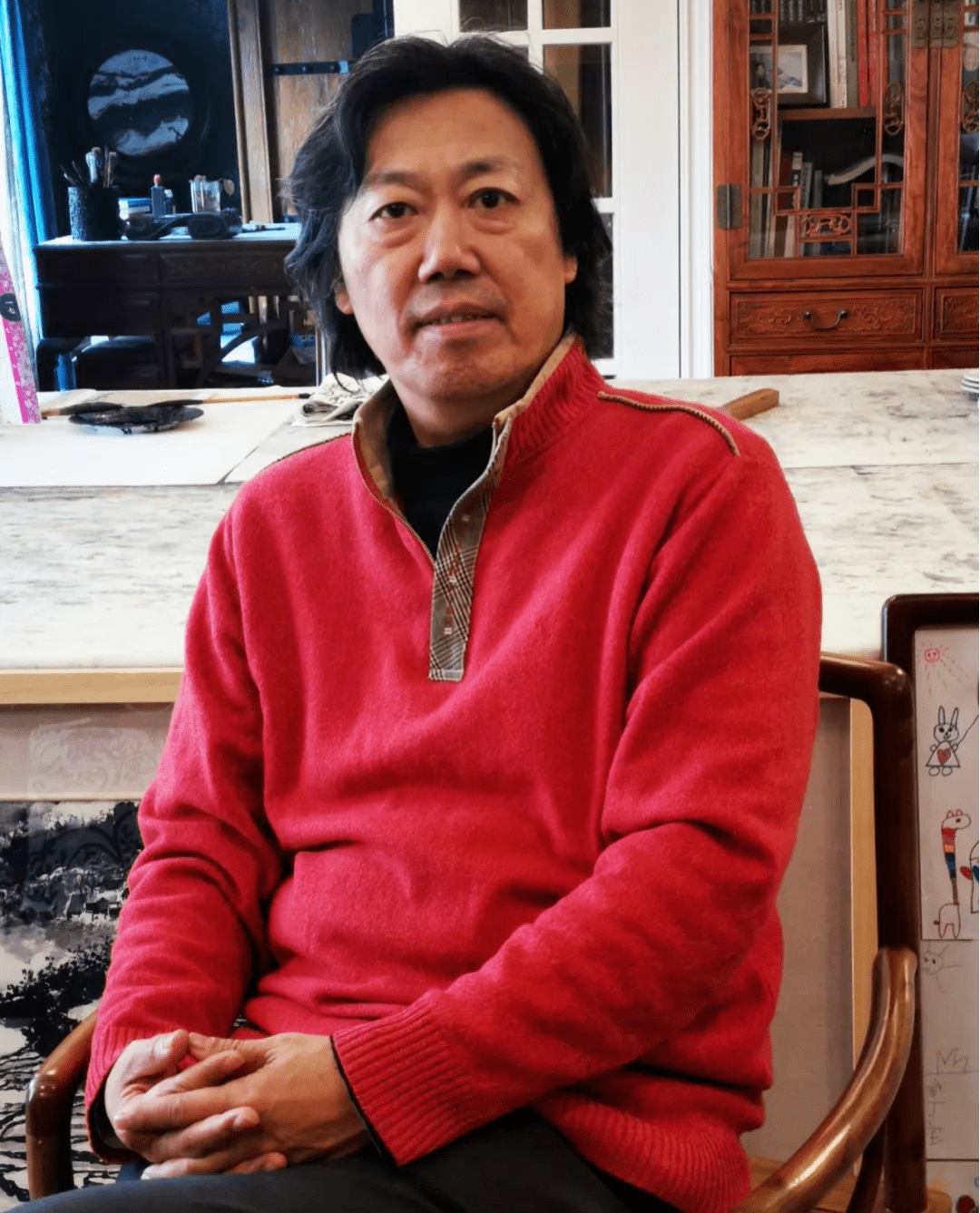 新时代全国书画名家作品展播——丁杰_中国_学术_人民