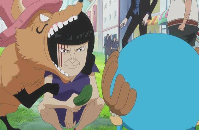 也是看脸的世界,也许是这群山寨版的草帽实在太过讨厌了,当盗版路飞对