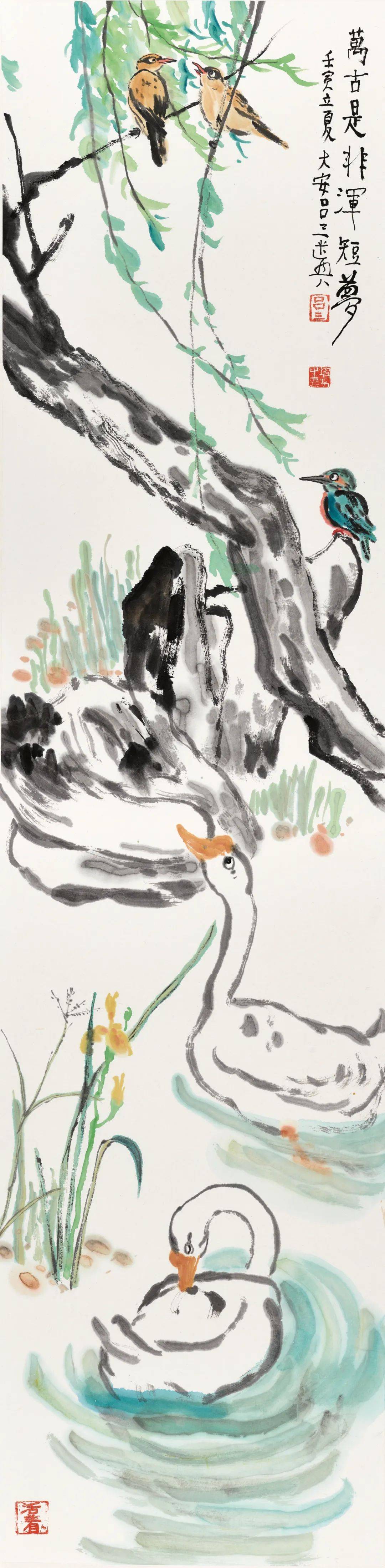 人间烟火 胸中海岳——吕三书画杭州展作品欣赏_展览_笔墨_展品