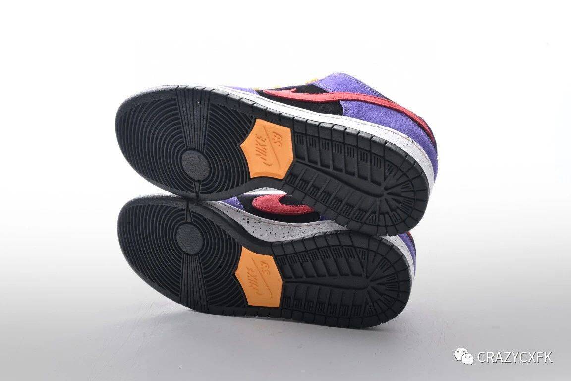 耐克蝎子莱莱 nike dunk sb low pro acg terra 魔紫黑黄泼墨复古低帮