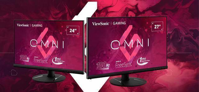 优派发布新款omni显示器:1080p100hz规格_系列_消息_amdfreesync