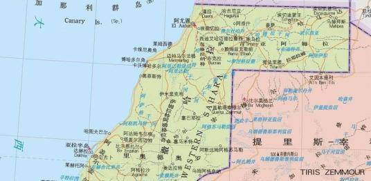 这个地方有26万平方公里,人口40万,但至今归属仍无法确定_西撒哈拉