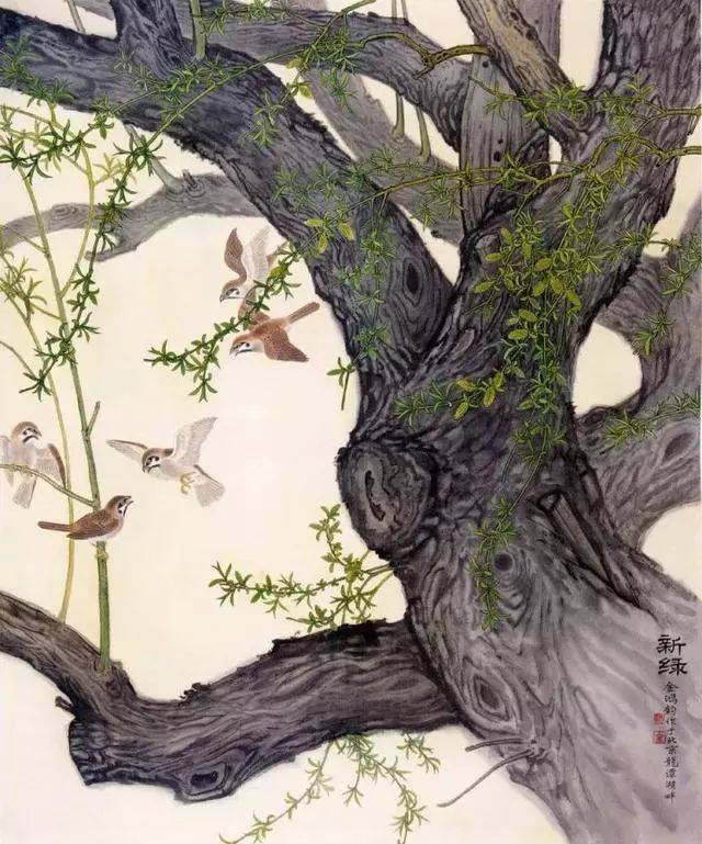 辞写朝花——金鸿钧中国近现代名家大红袍画集_创作_工笔_作品