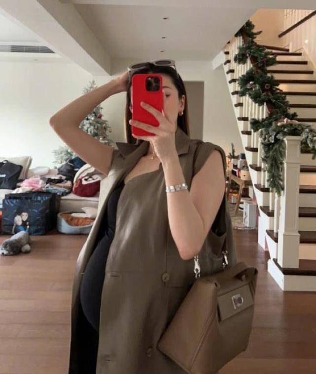 挺大肚外出工作,被赞职场最美孕妇_郑恺_苗苗_家庭