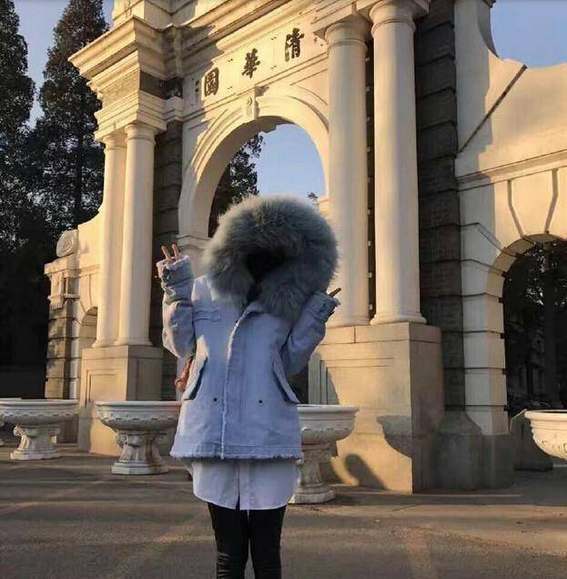 赵丽颖清华校园门口卖萌卖出新花样称在这露脸是伟大的梦想_颖宝_模式