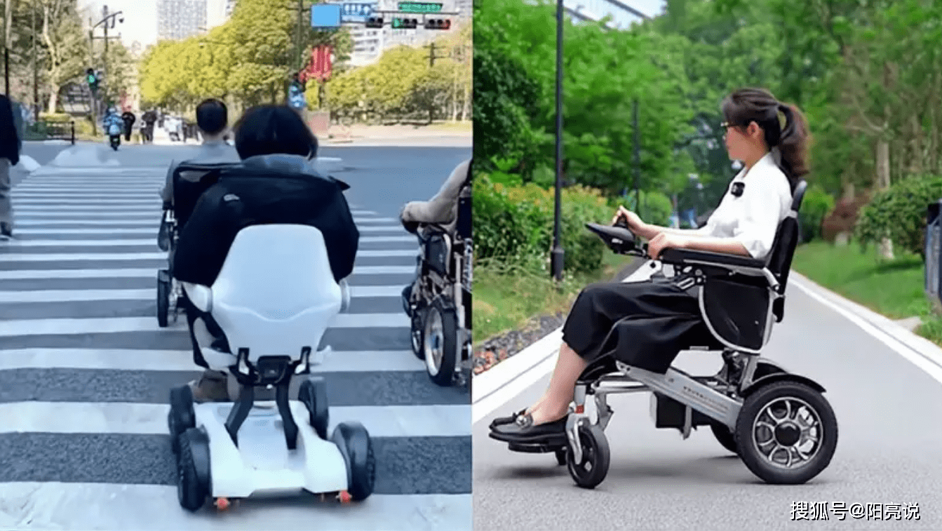 电动车挂牌,限速,戴头盔政策后,年轻人盯上了电动轮椅!