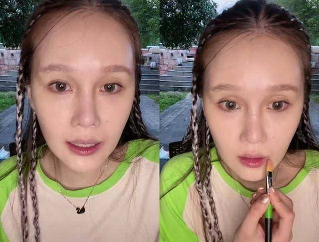 赵本山女儿全素颜直播秀恩爱,自曝处于生理期,力破怀孕传闻_球球_男友