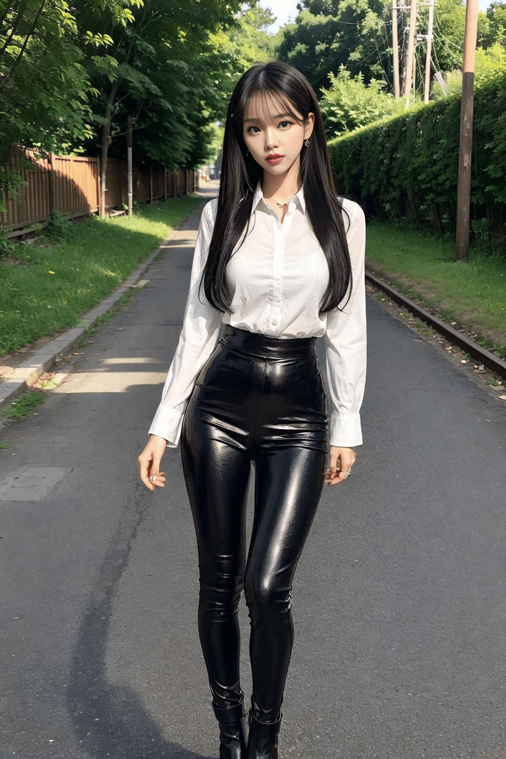 穿上皮裤,成为时尚女王的秘诀_穿着_感觉_材料