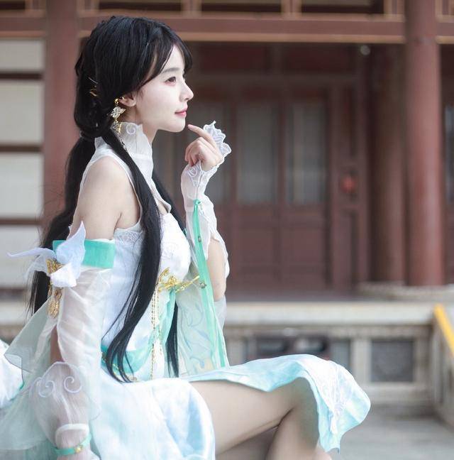 这位98年萌妹cos的逆水寒有点惊艳_因为_半藏_森林